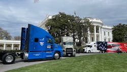 American Trucking Associations joined an event at the White House on April 4 highlighting new initiatives designed to grow the trucking industry’s workforce and bolster the U.S. supply chain. American Trucking Associations joined an event at the White House on April 4 highlighting new initiatives designed to grow the trucking industry’s workforce and bolster the U.S. supply chain.