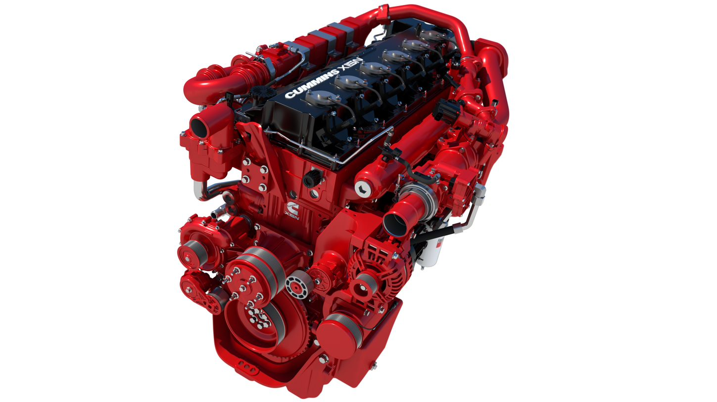 The near-zero emission X15N natural gas engine will offer ratings up to 500 horsepower and 1,850 lb.-ft. of torque when hauling 80,000-lb. loads or more.