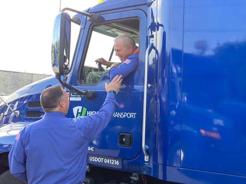 Highway Transport driver Thomas Frain, NTTC&apos;s 2021-22 Professional Tank Truck Driver of the Year, is a Smith System trainer who truly enjoys seeing other drivers succeed.