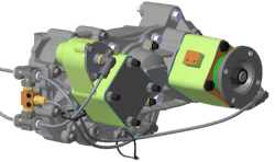 Volvo’s upgraded I-Shift automated manual transmission now features dual power-take off capabilities. Volvo’s upgraded I-Shift automated manual transmission now features dual power-take off capabilities.
