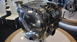 The new aftertreatment system eliminates the need for an EGR cooler, variable-geometry turbocharger, and active regens, according to Navistar. The new aftertreatment system eliminates the need for an EGR cooler, variable-geometry turbocharger, and active regens, according to Navistar.