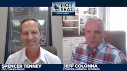 Tenney Group CEO Spencer Tenney recently discussed American PetroLog&apos;s sale to Kenan Advantage Group with American PetroLog co-founder Jeff Colonna during an episode of the &apos;In the Hot Seat&apos; posted on YouTube.