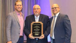 Steven Grabas of Lacy&apos;s Express was named the 2021 Sutherland division Safety Professional of the Year during the NTTC Safety &amp; Security Council&apos;s awards banquet Wednesday night in Houston.