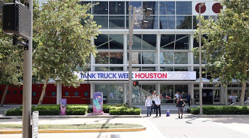 The George R. Brown Convention Center hosted 221,250 sq. ft. of tank trailer equipment.