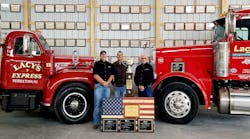 After winning the Heil Trophy, the Lacy’s Express team decided they needed a place to display it and their many other NTTC awards. The new 100-ft.-by-50-ft. building also boasts 25 Grand awards, 20 personnel safety awards, 20 safety improvement awards, and six Honor awards. After winning the Heil Trophy, the Lacy’s Express team decided they needed a place to display it and their many other NTTC awards. The new 100-ft.-by-50-ft. building also boasts 25 Grand awards, 20 personnel safety awards, 20 safety improvement awards, and six Honor awards.