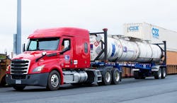 Quality Carriers has a fleet of 300 40-ft. containers, with about 70 operating in intermodal service. But it&apos;s not adding any new 40-footers at this time, focusing instead on growing its fleet of 20-ft. ISO tanks.