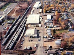 Dameo&apos;s 28-acre site in Bridgewater, New Jersey, features rail access with 200 railcar spots, and 150,000 sq. ft. for warehousing and packaging.