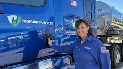Pam Randol, Highway Transport driver and champion finalist for National Tank Truck Carriers&rsquo; 2022-23 Driver of the Year award.