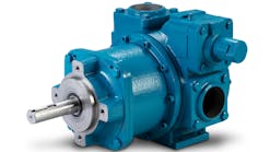 Magnetic-coupled sliding vane pumps are known for zero shaft leakage and non-galling operation.