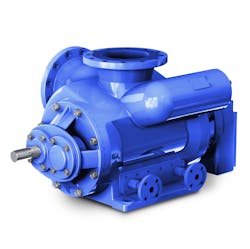 Twin-screw pumps are self-priming, double-ended positive deplacement pumps. Twin-screw pumps are self-priming, double-ended positive deplacement pumps.