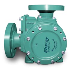 Regenerative turbine pumps perform similarly to positive displacement pumps. Regenerative turbine pumps perform similarly to positive displacement pumps.