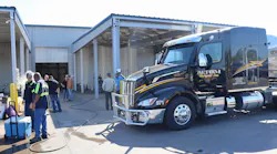 Altom’s Houston-area open house March 15 included BBQ and crawfish—and a shiny tank truck parked nearby.