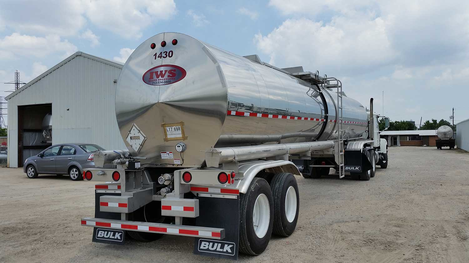 Industrial Waste Solutions Transport Truck