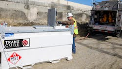 Road work in North America shows no sign of slowing down. In these situations, using a stationary fuel tank can be a hassle. Transportable fuel tanks can safely move along with a jobsite to keep up as the work progresses. Road work in North America shows no sign of slowing down. In these situations, using a stationary fuel tank can be a hassle. Transportable fuel tanks can safely move along with a jobsite to keep up as the work progresses.