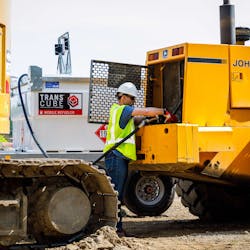 With new technology and equipment, fuel distributors can capitalize on the applications that truly require wet hosing service while efficiently and effectively serving the majority of their customer base with onsite tanks that allow customers to take responsibility for their own fueling demands. With new technology and equipment, fuel distributors can capitalize on the applications that truly require wet hosing service while efficiently and effectively serving the majority of their customer base with onsite tanks that allow customers to take responsibility for their own fueling demands.