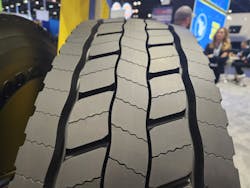 The RangeMax ESD EV utilizes Goodyear's TreadLock Technology for more even wear. The RangeMax ESD EV utilizes Goodyear's TreadLock Technology for more even wear.