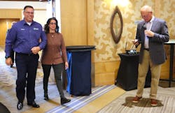 More than 400 industry stakeholders attended last year’s meeting in San Diego, California, where Highway Transport driver Thomas Frain was named NTTC’s 2021-22 Professional Tank Truck Driver of the Year, More than 400 industry stakeholders attended last year’s meeting in San Diego, California, where Highway Transport driver Thomas Frain was named NTTC’s 2021-22 Professional Tank Truck Driver of the Year,