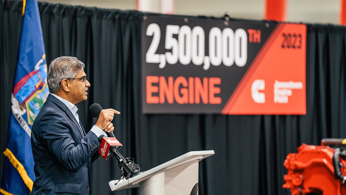 Cummins celebrates ICE engine production milestone in Jamestown Bulk