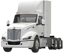 Peterbilt 579 hydrogen fuel cell electric vehicle Peterbilt 579 hydrogen fuel cell electric vehicle