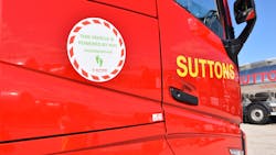 Suttons Decal Close Up Suttons Decal Close Up