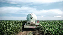 Tankfarm Trailer In Field