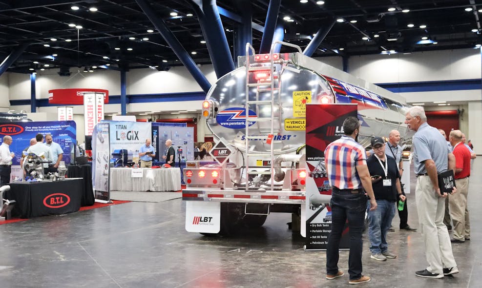This year&rsquo;s NTTC Annual Conference trade show floor boasts 57,400 sq. ft. of exhibition space and 80 vendor booths filled with the latest tank truck equipment and technology.