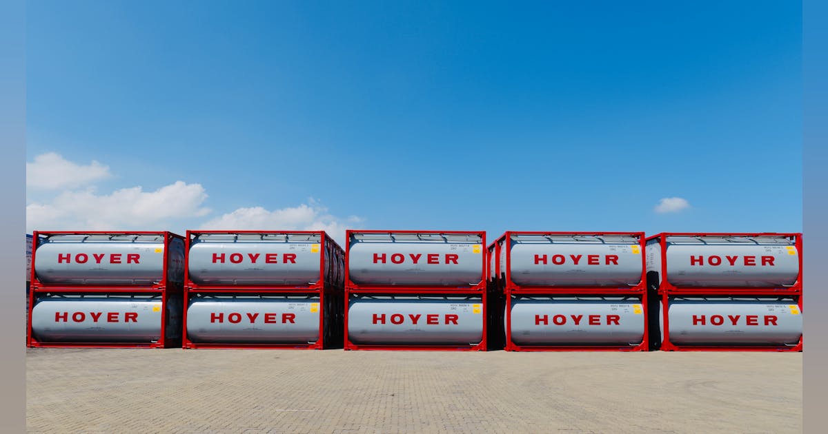 Hoyer plans to update fleet with 3 000 new tank containers Bulk Hoyer plans to update fleet with 3 000 new tank containers Bulk