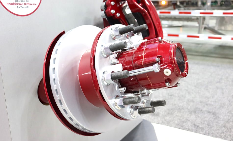 Hendrickson launches outboardmounted, airdisc brake rotors for tank