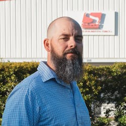 Brandon Meredith, Slay Transportation driver trainer Brandon Meredith, Slay Transportation driver trainer