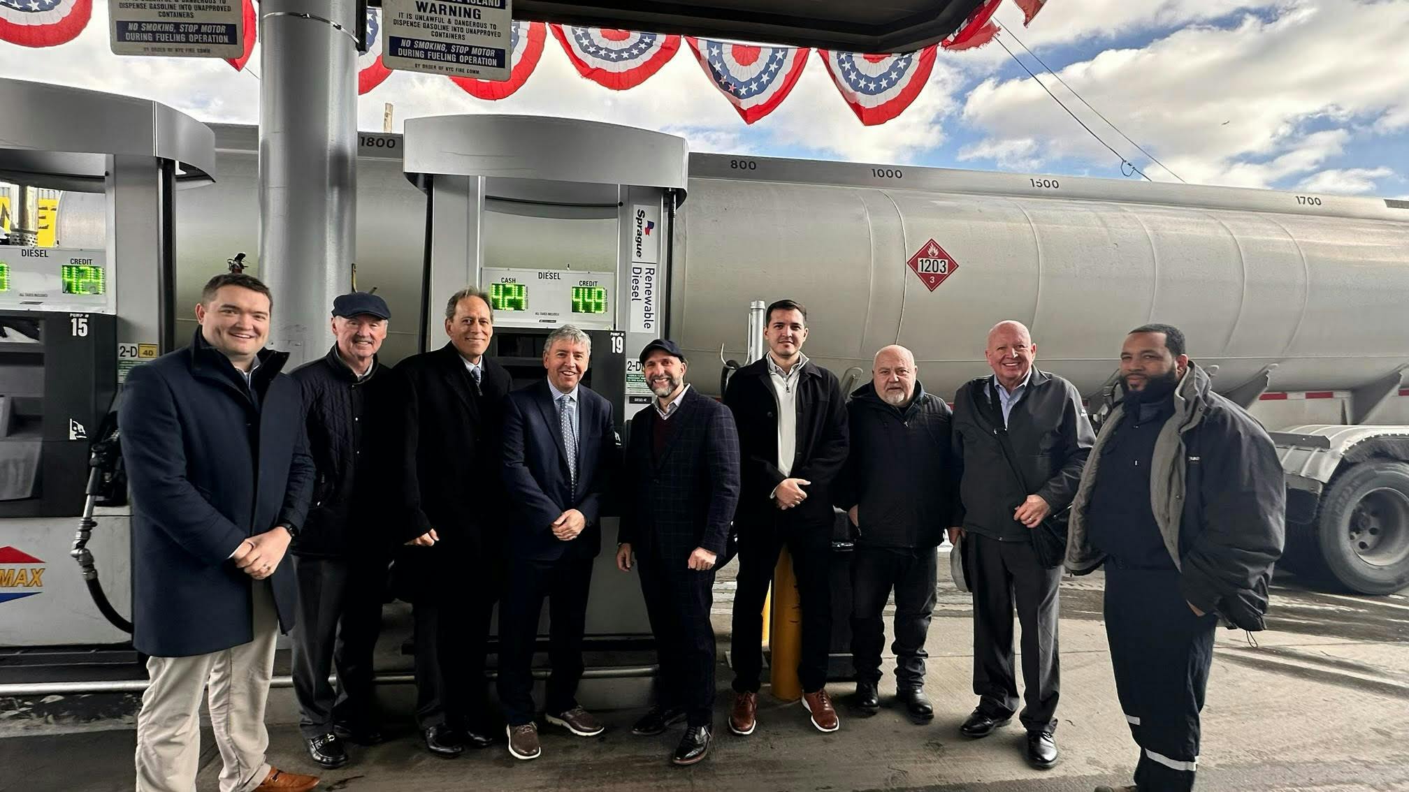 Sprague celebrates NY’s first renewable diesel station Bulk Transporter