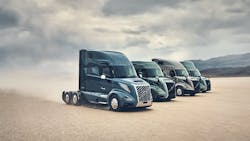 Four of the six new Volvo VNL cab configurations that will be available in North America later in 2024. Four of the six new Volvo VNL cab configurations that will be available in North America later in 2024.