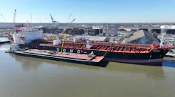 DAT Venus delivers renewable diesel to the Colonial terminal in Savannah, Georgia.