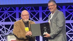 Last year’s Technical Achievement Award and accompanying trophy went to Volvo Trucks’ low-speed, high efficiency I-Torque powertrain. Last year’s Technical Achievement Award and accompanying trophy went to Volvo Trucks’ low-speed, high efficiency I-Torque powertrain.