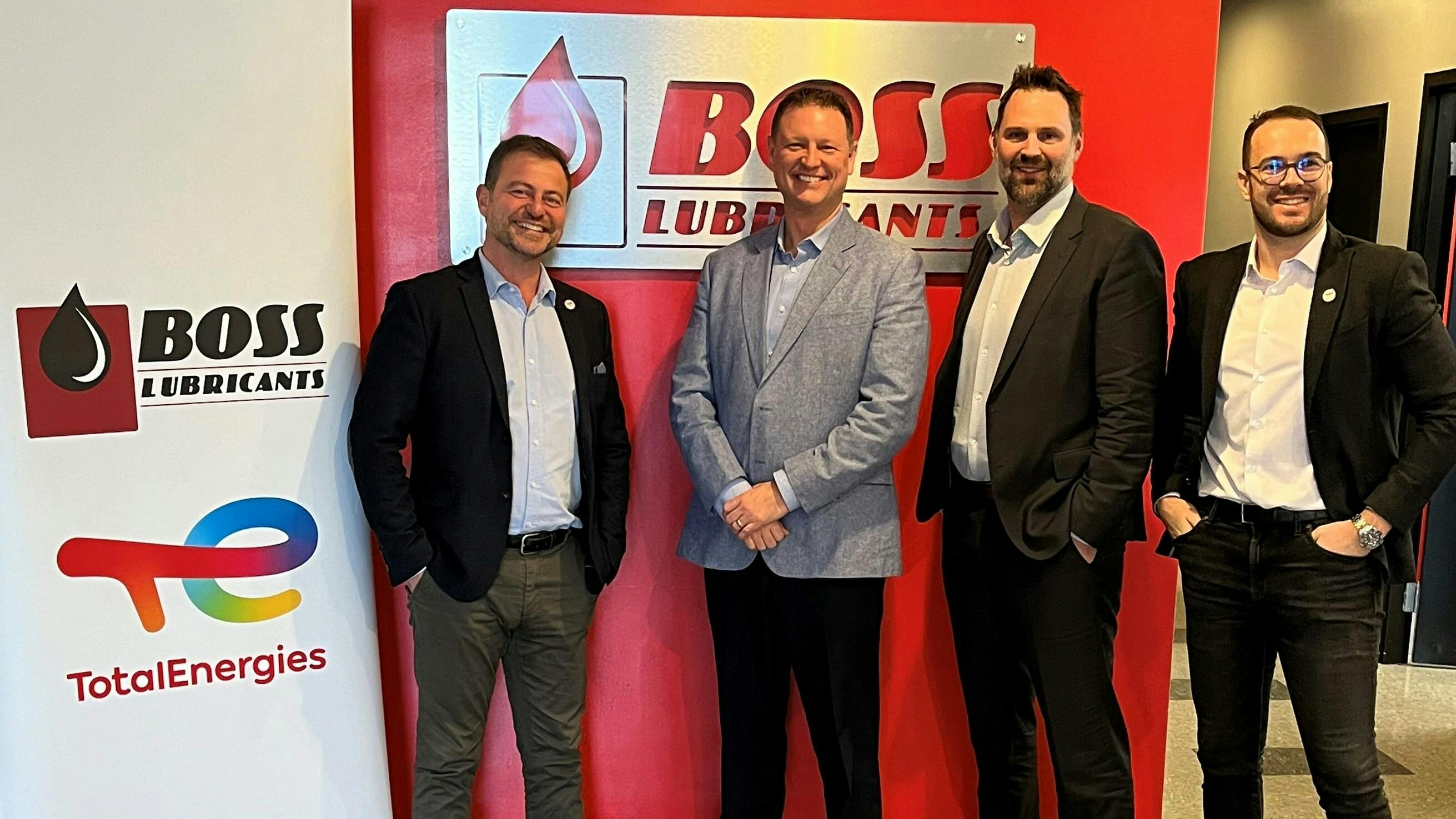 TotalEnergies Marketing Canada signs a commercial partnership with Boss Lubricants for the distribution of the full range of TotalEnergies lubricant products.