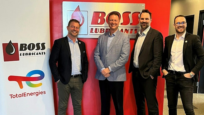 TotalEnergies Marketing Canada signs a commercial partnership with Boss Lubricants for the distribution of the full range of TotalEnergies lubricant products.