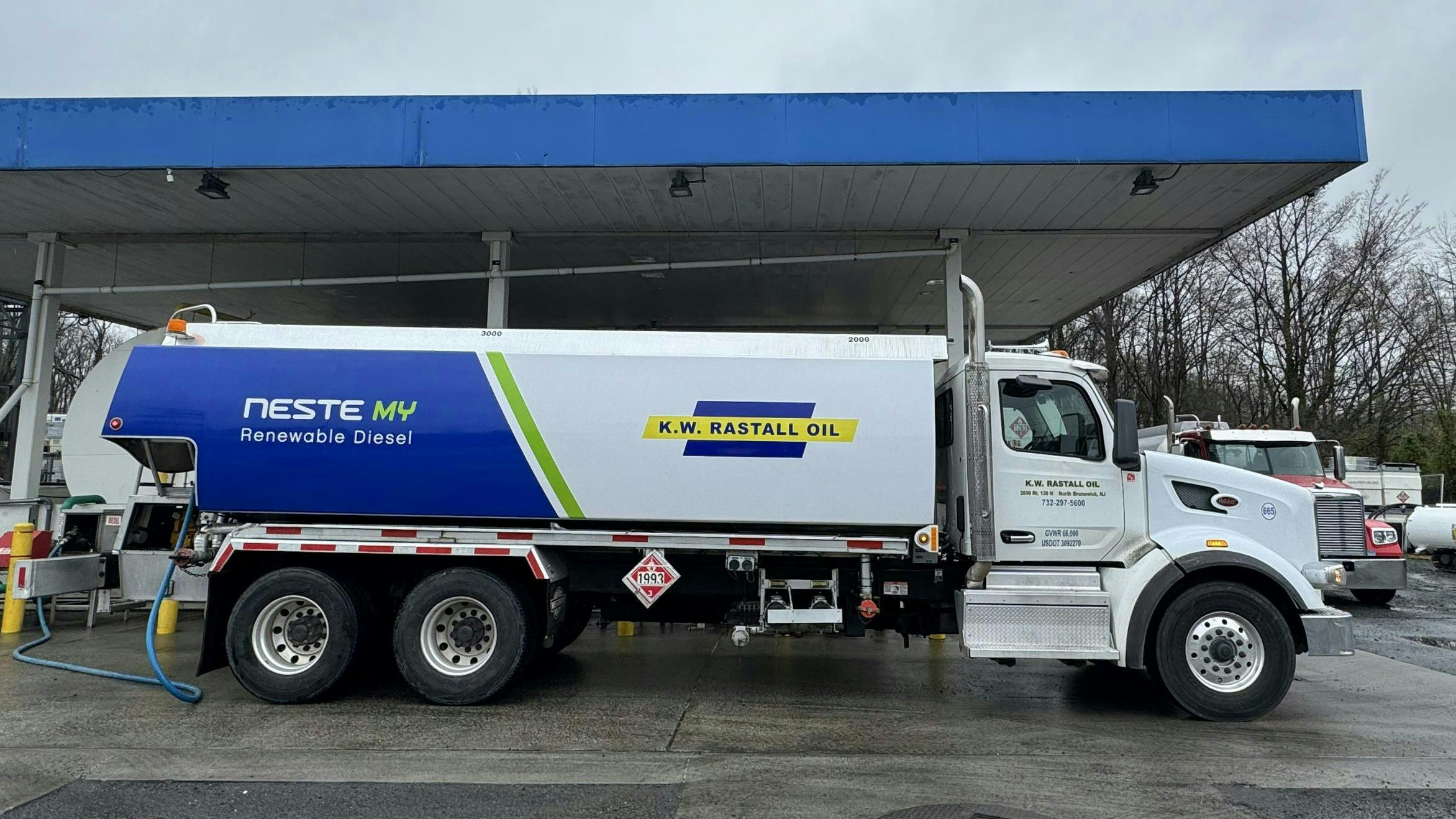 KW Rastall to offer renewable diesel in New Jersey Bulk Transporter