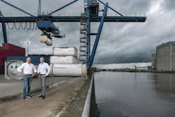 Owner Peter van den Bosch and CEO Rico Daandels Owner Peter van den Bosch and CEO Rico Daandels