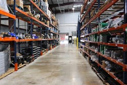 Kraft's new La Porte warehouse already houses $1 million in tank truck parts and equipment inventory. Kraft's new La Porte warehouse already houses $1 million in tank truck parts and equipment inventory.