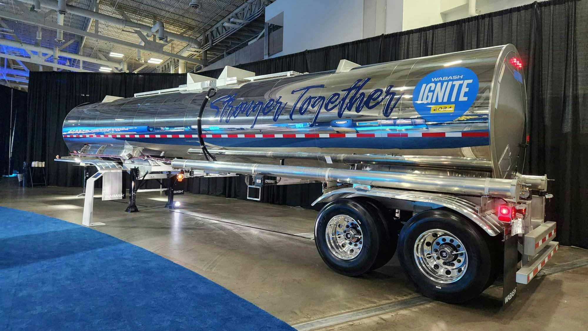 After receiving feedback from fleets on the prototype at Wabash Ignite and Tank Truck Week, the company hopes to have some of the technologies commercially available by the end of this year.