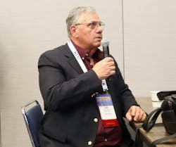 Daniel Shelton, president of HazMat Resources, discusses his client's case during a regulatory-update session at National Tank Truck Carriers' 2024 Tank Truck Week in Charlotte, North Carolina. Daniel Shelton, president of HazMat Resources, discusses his client's case during a regulatory-update session at National Tank Truck Carriers' 2024 Tank Truck Week in Charlotte, North Carolina.