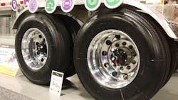 Kraft's new Omni composite tank trailer features ConMet wheel ends as a standard feature. Kraft's new Omni composite tank trailer features ConMet wheel ends as a standard feature.