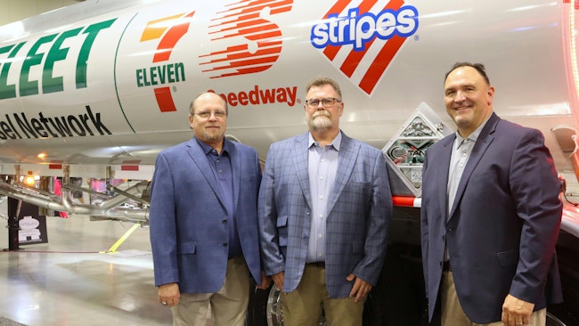 Left to right are SWTO safety manager Ronnie McCoy, SWTO maintenance manager Mark Lowe, and SWTO operations director Archie Wood.