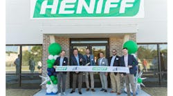 Heniff, Alterra IOS, and Arco recently held a ribbon-cutting ceremony to celebrate the ISO tank depot and warehouse project in Charleston, South Carolina. The event included remarks from Charlie Totten, Alterra IOS SVP; Bob Heniff, Heniff Transportation founder and CEO; Grant Fairvalley, Arco design/build project manager; and Brandon Hudson, North Charleston City Council member, District 8. Heniff, Alterra IOS, and Arco recently held a ribbon-cutting ceremony to celebrate the ISO tank depot and warehouse project in Charleston, South Carolina. The event included remarks from Charlie Totten, Alterra IOS SVP; Bob Heniff, Heniff Transportation founder and CEO; Grant Fairvalley, Arco design/build project manager; and Brandon Hudson, North Charleston City Council member, District 8.