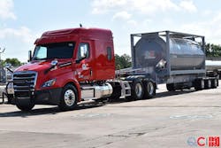 “Of all the chassis manufacturers we’ve talked to, they’re the ones who listened to us most,” said Shawn Harris, Quality Carriers vice president of tech services. “Of all the chassis manufacturers we’ve talked to, they’re the ones who listened to us most,” said Shawn Harris, Quality Carriers vice president of tech services.