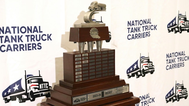 NTTC this year added Usher Transport driver Dave Powell's name to the Usher Trophy.