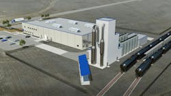 Digital rendering of Coast Packing Company’s new Edible Oils Refinery and Packaging Facility, located at 9400 Centerport Blvd. Digital rendering of Coast Packing Company’s new Edible Oils Refinery and Packaging Facility, located at 9400 Centerport Blvd.