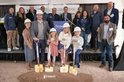 Coast Packing Company breaks ground on a new facility in Amarillo, Texas. Coast Packing Company breaks ground on a new facility in Amarillo, Texas.
