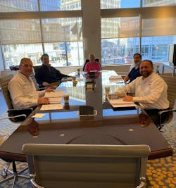 Clockwise, from left to right, are 2024-25 NTTC Driver of the Year judges Pete Palczynski, Dan Horvath, Rebecca Brewster, Jason McDaniel, and Anthony Tirone. Clockwise, from left to right, are 2024-25 NTTC Driver of the Year judges Pete Palczynski, Dan Horvath, Rebecca Brewster, Jason McDaniel, and Anthony Tirone.