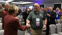 Jeff McKinney, Jetco Delivery vice president of safety, won the Truckload Carriers Association’s Safety Professional of the Year Award in 2024. Jeff McKinney, Jetco Delivery vice president of safety, won the Truckload Carriers Association’s Safety Professional of the Year Award in 2024.