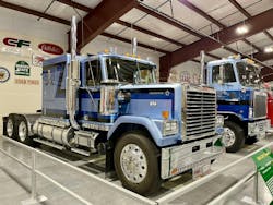 Several of Mark Schroyer's fully restored classic trucks, including this 1986 GMC General, are on display at the Iowa 80 Trucking Museum in Walcott. Several of Mark Schroyer's fully restored classic trucks, including this 1986 GMC General, are on display at the Iowa 80 Trucking Museum in Walcott.